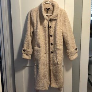 Cream colored coat